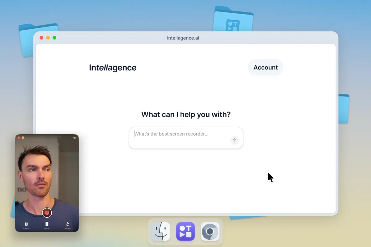 Invisible recorder — recording