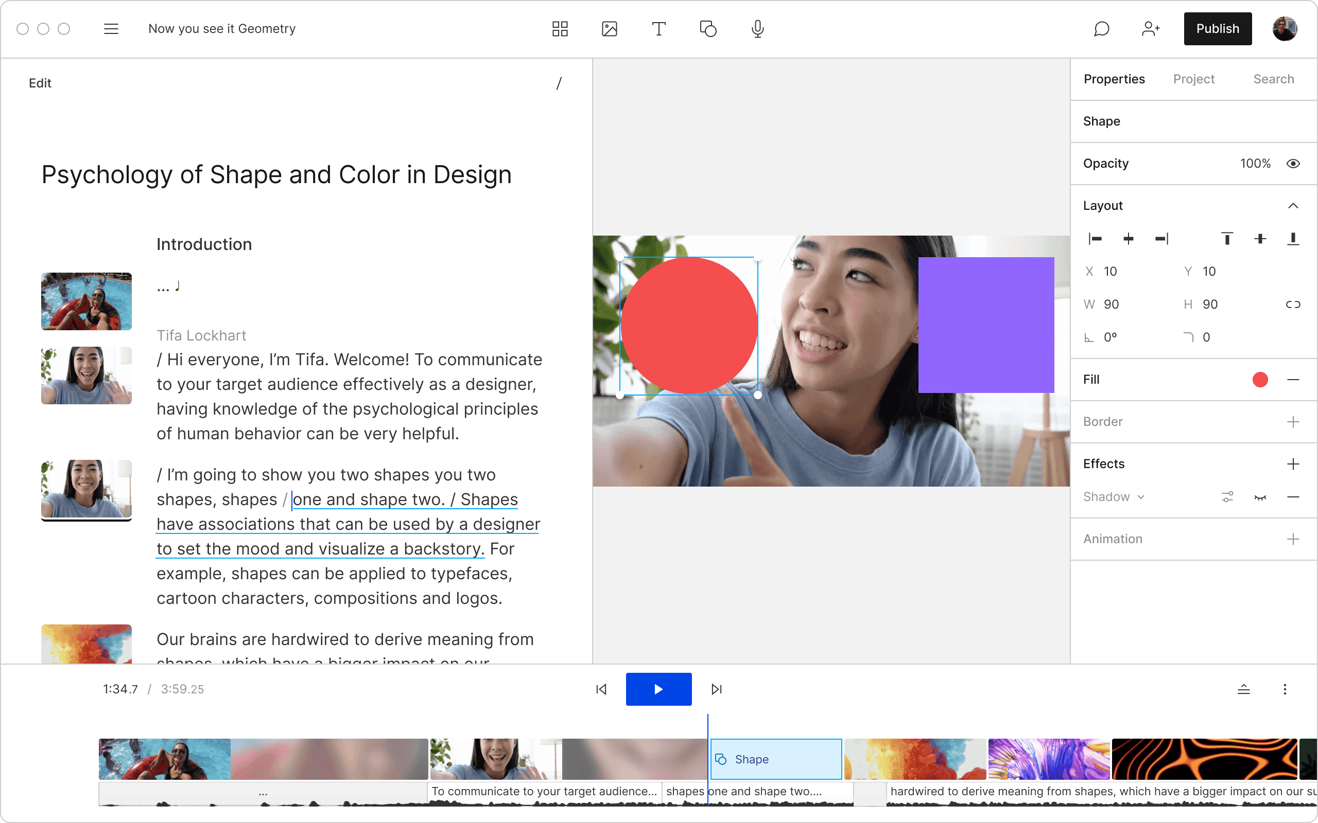Descript use case