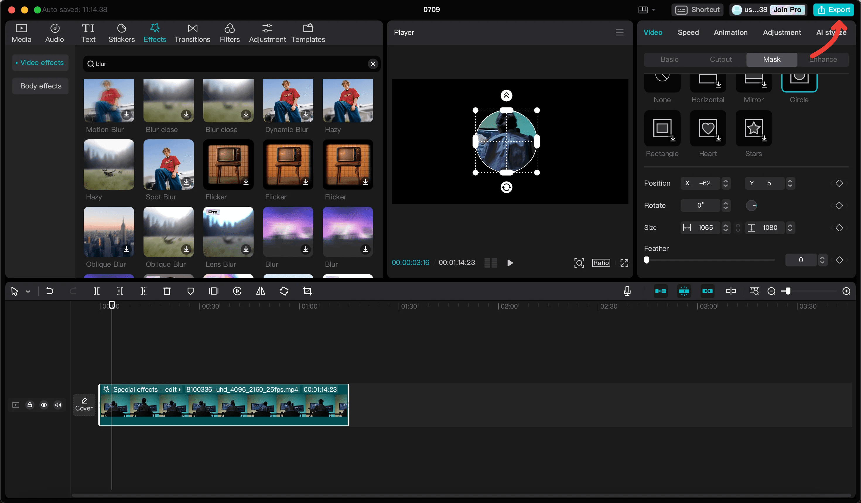 How to export your video on CapCut
