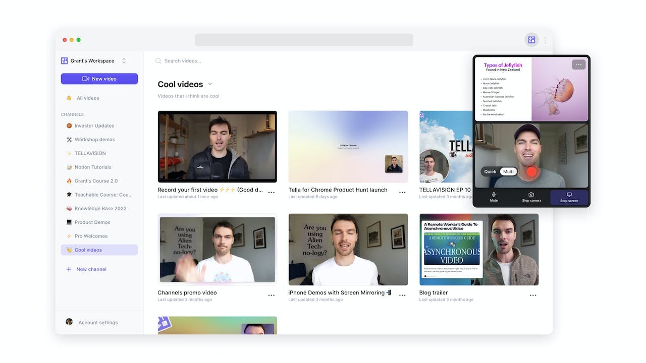 Screen Recording for Founders